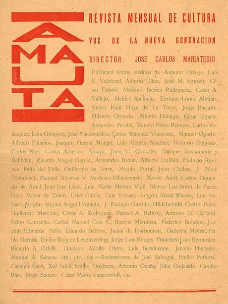 Vanguardia Continental: Revista Amauta Vanguardia Continental: Revista Amauta