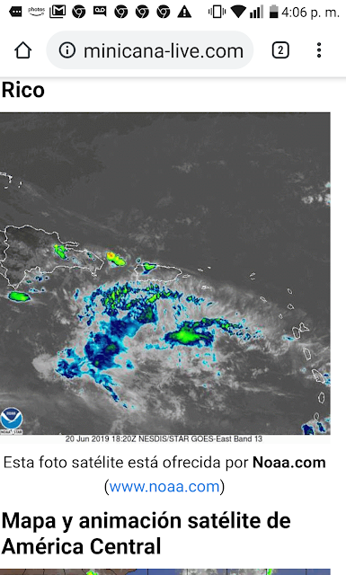 Onda tropical ocasionará lluvias en Rep
