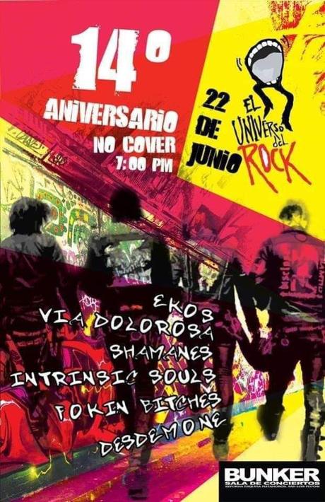 El universo del Rock de Magnética fm 107.1 cumple 14 años