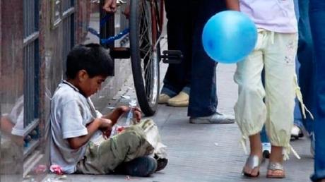 Niños argentinos están pasando hambre