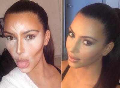 Cómo se maquilla Kim Kardashian