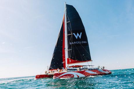 W Catamarán, las exclusivas salidas de verano de W Barcelona w catamaran salidas hotel vela