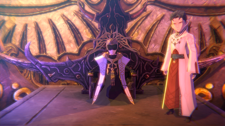 Imágen de Leo y Lobelia, dos de los personajes protagonistas de Oninaki