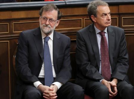 Rajoy y Zapatero, verdugos de España, deben esconderse