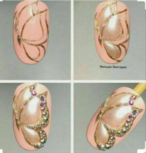 Mariposas en Uñas Paso a Paso