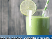 Artricenter: Zumo pepino, cebolla aceite oliva para aliviar artritis