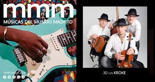 Concierto de Kroke en el Teatro Fernán Gómez