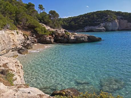 CALAS DE MENORCA: Mitjana,Trebuléger,Fustam y Escorxada.