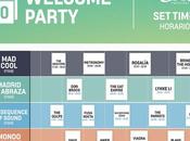 Horarios Welcome Party Cool Festival 2019