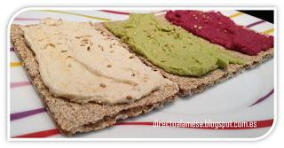 Hummus de remolacha