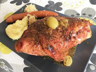 Codillo asado a la cerveza o Schweinefleischknöchel