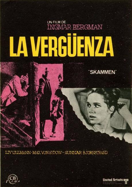 Resultado de imagen de La vergÃ¼enza / Skammen (Bergman)