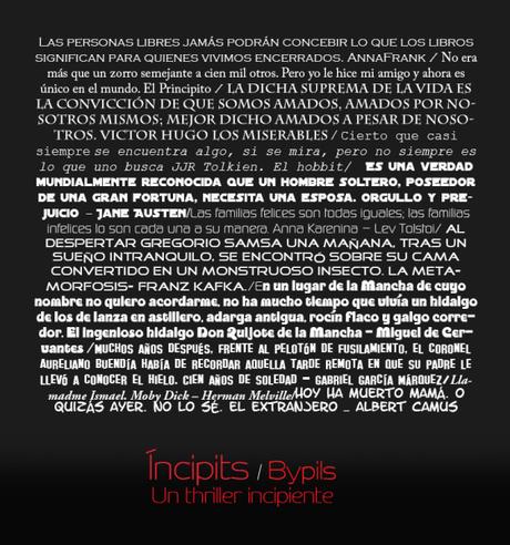 “Íncipits”. “Íncipits”.