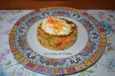 Quinoa con verduras Quinoa con verduras