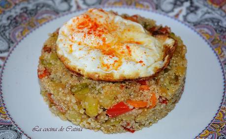 Quinoa con verduras Quinoa con verduras