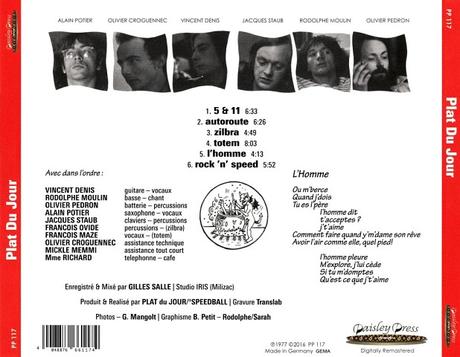 Plat Do Jour - Plat Do Jour (1977) Plat Do Jour - Plat Do Jour (1977)