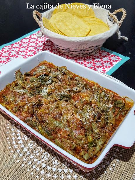 Nopalitos en chipotle Nopalitos en chipotle