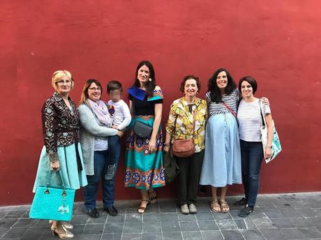 Falda fruncida fácil