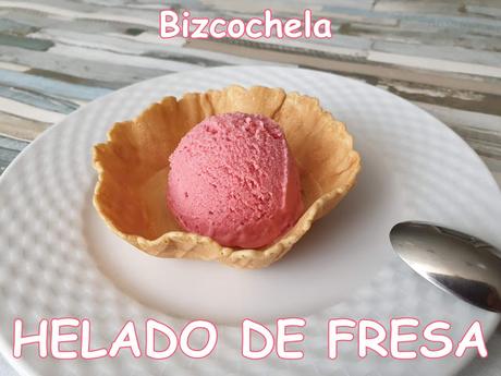 HELADO RÁPIDO DE FRESAS CONGELADAS