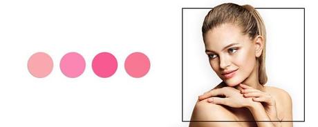 Rubor según el tono de piel Rubor según el tono de piel