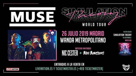 Nic Cester y Mini Mansions, teloneros de Muse en el Wanda Metropolitano de Madrid
