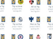 Calendario Tigres para apertura 2019