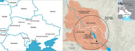 Chernobyl, explosión del reactor número 4.