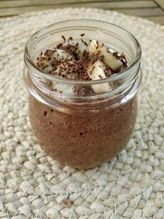 Pudding de chía y chocolate - Sin leche, sin huevo, sin gluten, sin soja y vegano