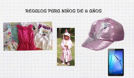 Lista de ideas de regalos para niños de 6 años