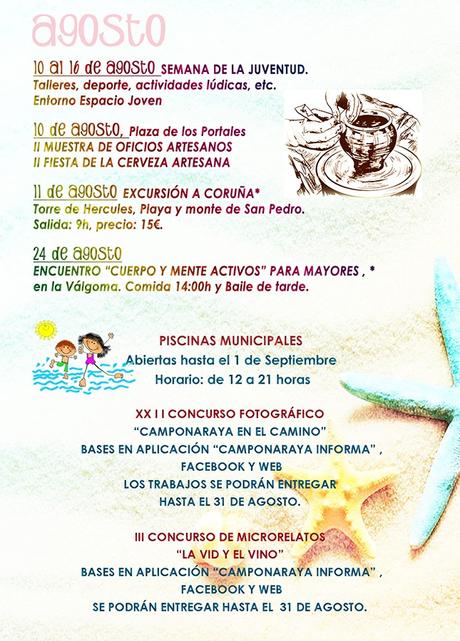 Camponaraya presenta las actividades encuadradas en el programa cultural ‘Viva el Verano’