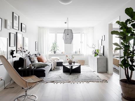 HOME TOUR: con toques de color teja y mostaza HOME TOUR: con toques de color teja y mostaza