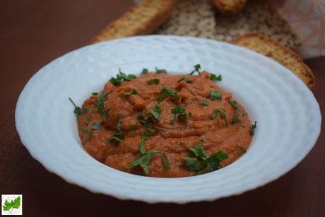 Paté de Berenjenas y Tomate. En Buena Onda