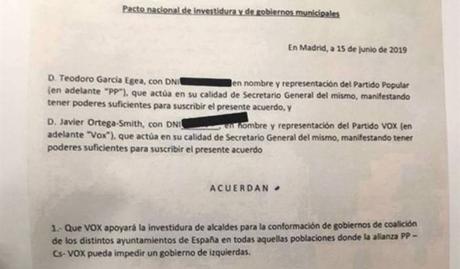 Pactos, transparencia y partidos políticos