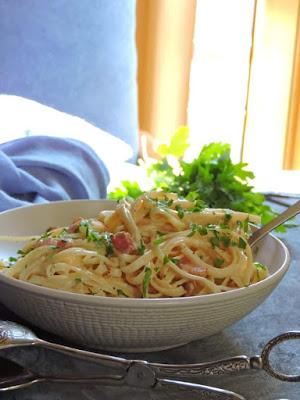 Espaguetis a la carbonara