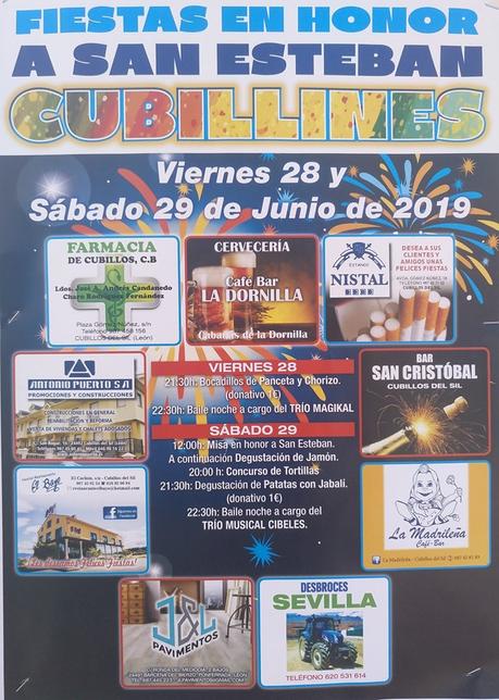 Planes de ocio para el fin de semana en El Bierzo. 28 al 30 de junio 2019
