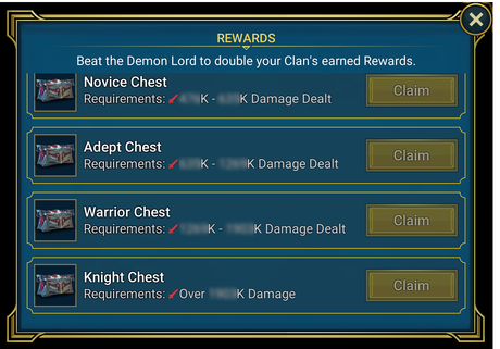 RAID: Shadow Legends Clanes