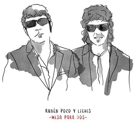 Rubén Pozo y Lichis afianzan su unión estrenando su primera canción conjunta: 'Mesa para dos'