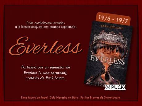 ¡Lectura conjunta de Everless! | Preparate para conocer a la autora en agosto (+ sorteo)