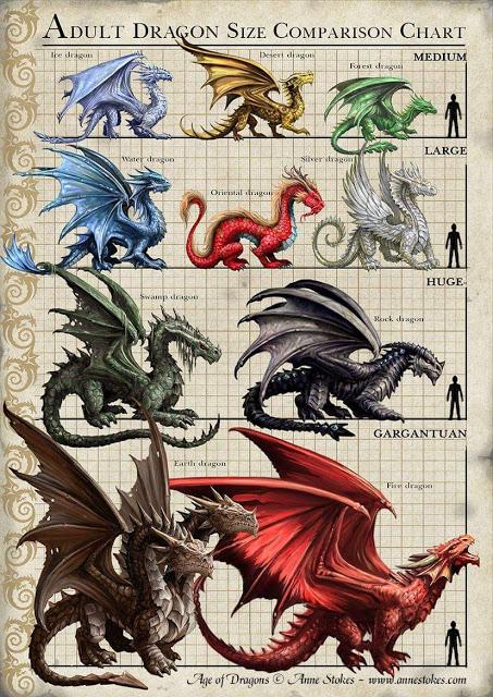 Unas imagenes prácticas de dragones para acabar
