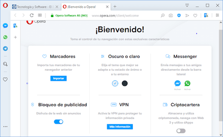 Opera 62 obtiene mejoras de diseño y compatibilidad con el tema oscuro de Windows 10 Opera 62 obtiene mejoras de diseño y compatibilidad con el tema oscuro de Windows 10