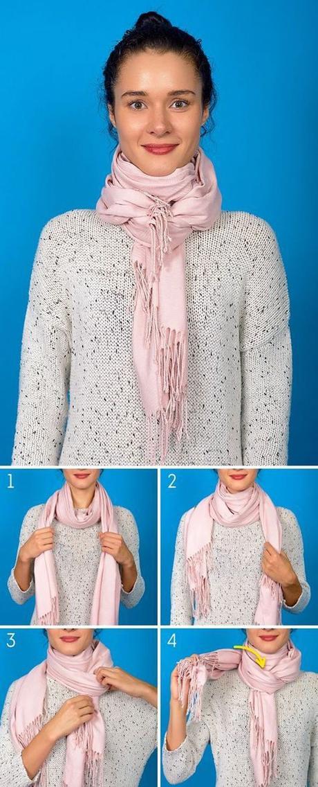 10+ Formas de usar bufandas