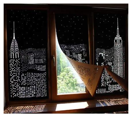 - Cortinas de Noche. - Cortinas de Noche.