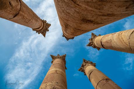 Las Columnas del Artemisa. Jerash Viajes_Abuelohara_Jordania