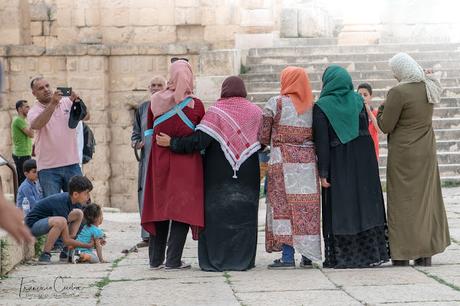 Jerash es punto de encuentro y lugar de visita para los Jordanos. Viajes_Abuelohara_Jordania