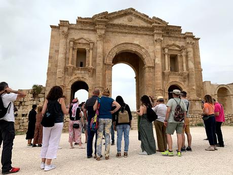 Puerta de Adriano. Jerash (Jordania) Viajes_Abuelohara_Jordania
