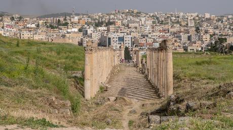 Vista de la ciudad desde Jerash Viajes_Abuelohara_Jordania