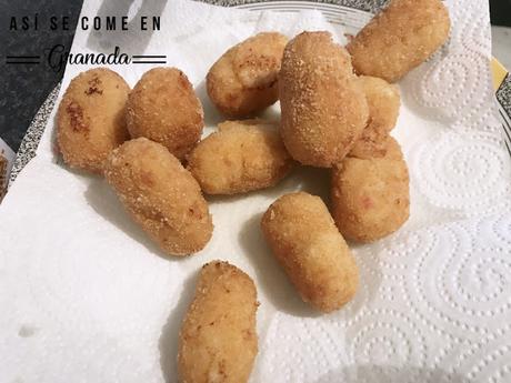 Croquetas de bacalao y gambas sin gluten Croquetas de bacalao y gambas sin gluten