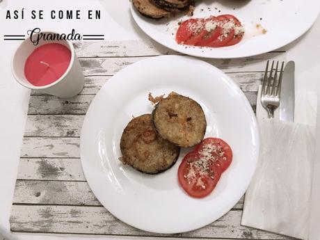 Libritos de berenjenas y roquefort