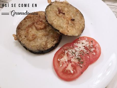 Libritos de berenjenas y roquefort