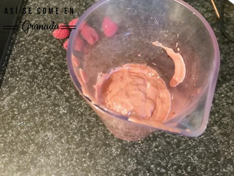 Ensalada agridulce con vinagreta de frambuesas. Juego de blogueros 2.0 Ensalada agridulce con vinagreta de frambuesas. Juego de blogueros 2.0